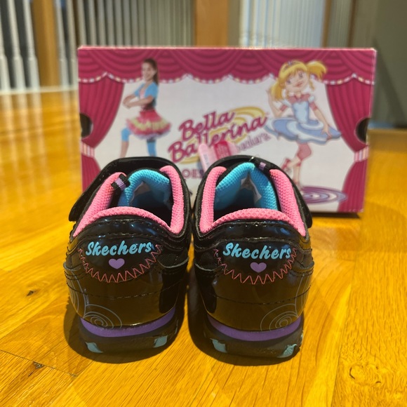 Bella ballerina Skechers shoes for size 13 kids rare - Picture 3 of 5